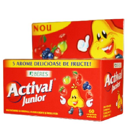Actival Junior 60 comprimate Beres vitamix poza