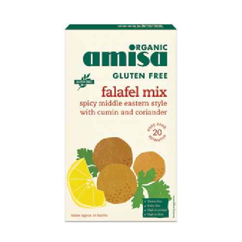 Mix Pentru Falafel Fara Gluten Bio 180gr Amisa imagine produs la reducere