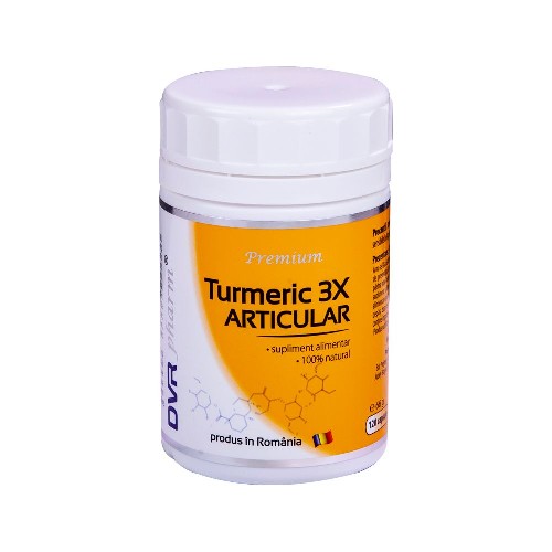 Turmeric 3x Articular 120cps Dvr vitamix.ro imagine noua reduceri 2022