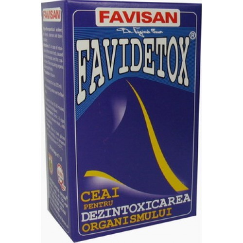 Favidetox (detoxifiant) Ceai Favisan vitamix poza