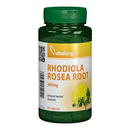 Rhodiola 400mg 60cps Vitaking imagine produs la reducere