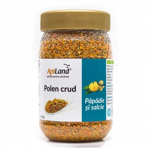 Polen Crud de Salcie si Papadie, 230gr, Apiland vitamix.ro