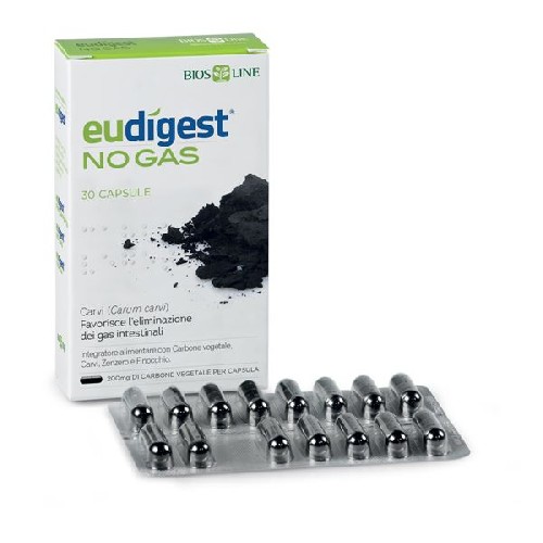 Eudigest No-Gas, 30 Capsule, BiosLine vitamix.ro
