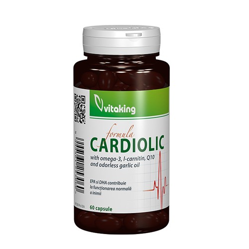 Complex Cardiolic 60cps Vitaking imagine produs la reducere