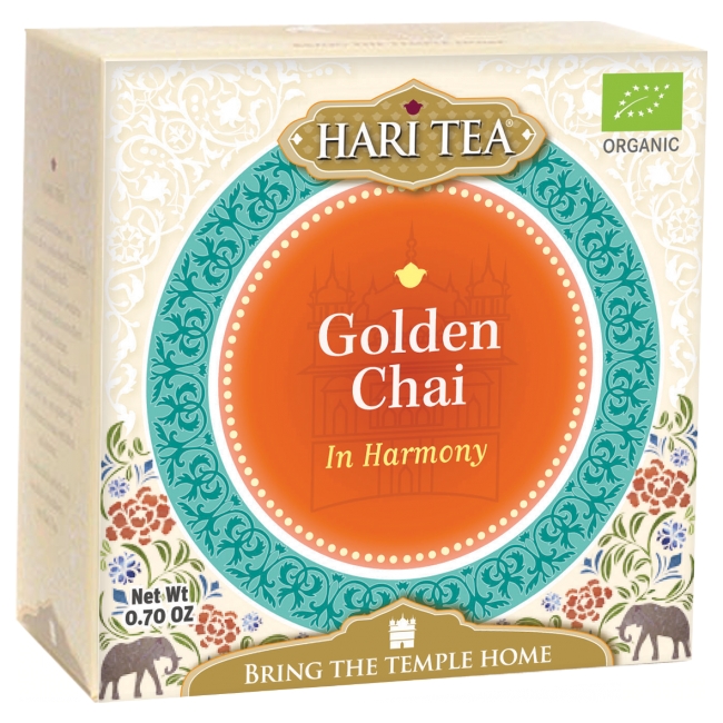 Ceai premium Hari Tea - In Harmony - Golden Chai Bio 10dz
