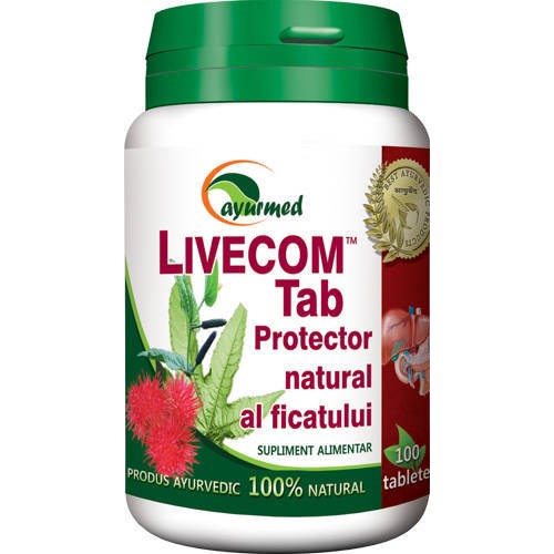 Livecom 100tab Ayurmed vitamix.ro
