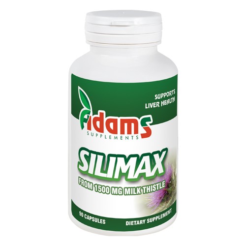 Silimax 1500mg 90cps. Adams Supplements vitamix.ro