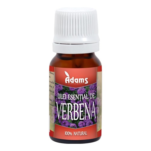 Ulei Esential de Verbena, 10ml, Adams Supplements imagine produs la reducere