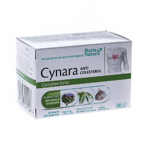 Cynara Complex Forte - Anticolesterol 30cps Rotta Natura