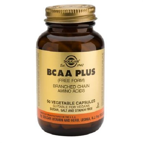 BCAA Plus 50cps Solgar vitamix poza