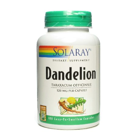 Dandelion 520mg 100caps Solaray vitamix.ro