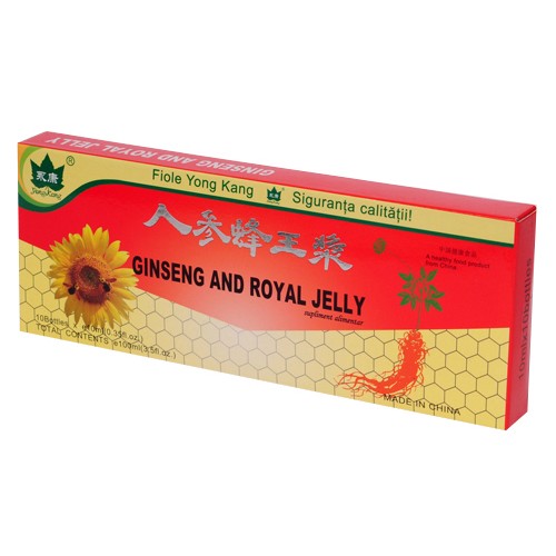 Fiole Ginseng And Royal Jelly 10 Fiole Yong Kang