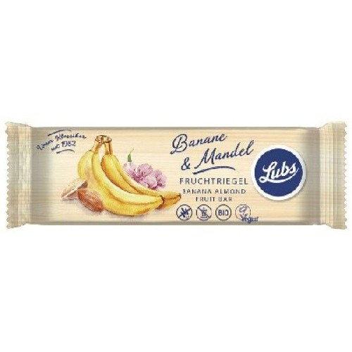 Baton cu Banane si Migdale Fara Gluten Eco 40g Lubs vitamix.ro