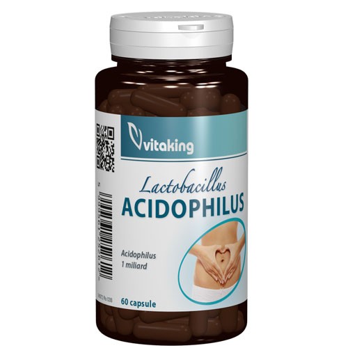 Acidophilus 60cps Vitaking imagine produs la reducere