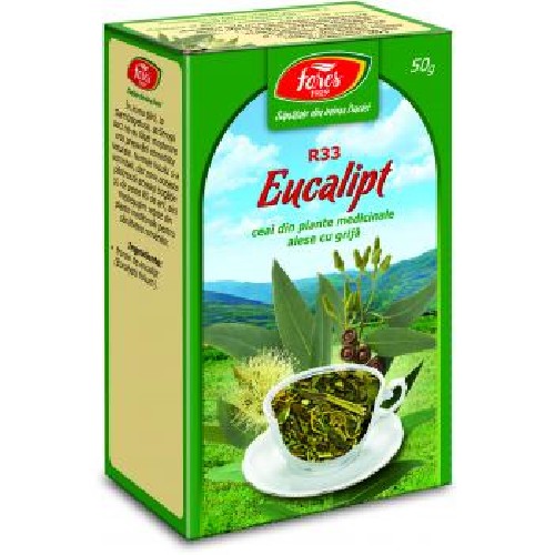 Ceai Frunze de Eucalipt, 50gr, Fares vitamix.ro imagine noua reduceri 2022