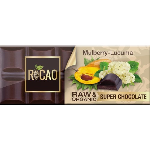 Ciocolata cu Dude si Lucuma Raw Bio 38gr Rocao