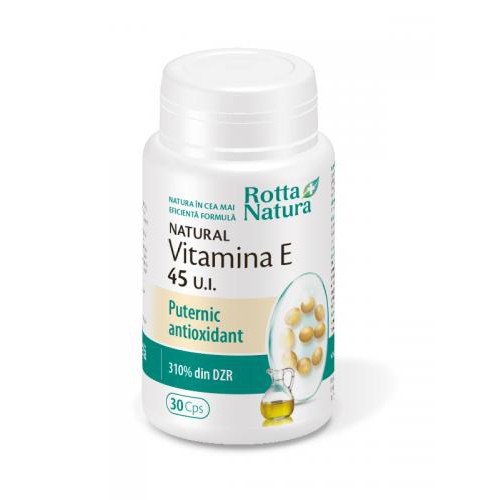 Vitamina E 45 U.i. 30cps Rotta vitamix poza