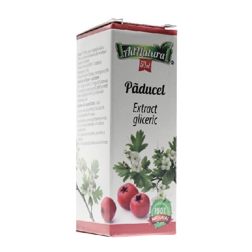 Extract Gliceric Paducel Frunze&Flori 50ml AdNatura imagine produs la reducere
