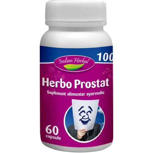 Herbo Prostat 60cps Indian Herbal imagine produs la reducere
