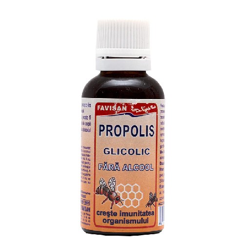 Propolis Glicolic Fara Alcool 30ml Favisan vitamix.ro imagine noua reduceri 2022