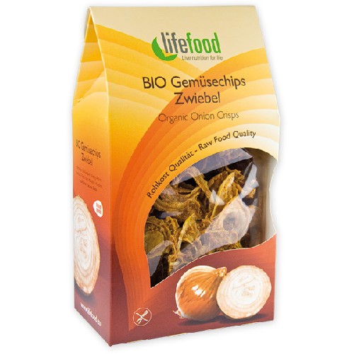 Chips din Ceapa Raw Bio 60gr Lifefood vitamix poza