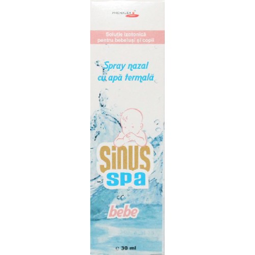 Spray Nazal Sinus Spa Bebe cu Apa Termala 30ml Phenalex imagine produs la reducere