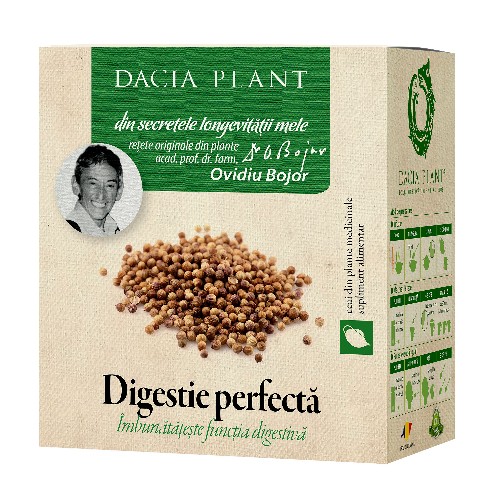 Ceai Digestie Perfecta, 50g, Dacia Plant imgine