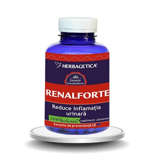 Renal Forte, 120cps, Herbagetica vitamix poza