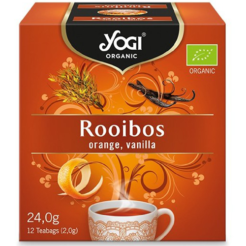 Ceai Rooibos Portocale Vanilie 12pl Yogi Tea