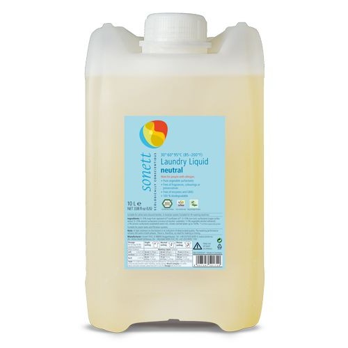 Detergent Ecologic pentru Rufe Albe si Colorate -Neutru 10l Sone vitamix poza