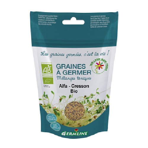 Alfalfa si Creson pentru Germinat Bio 150gr Germline vitamix poza