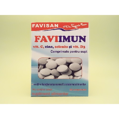 Faviimun Comprimate Pentru Supt 20cpr Favisan imagine produs la reducere