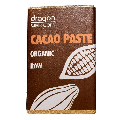 Pasta de Cacao (liquor) Raw Bio 200gr Dragon Superfoods imagine produs la reducere