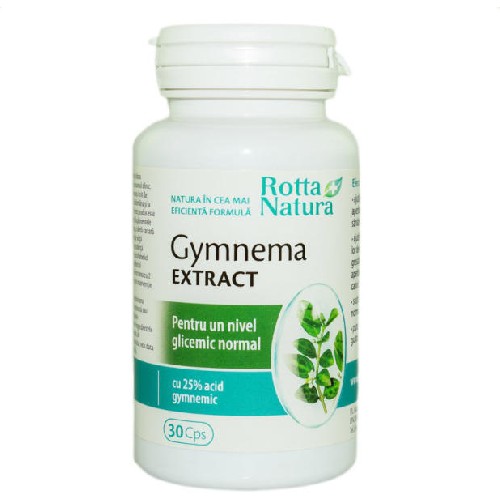 Extract De Gymnema 30cps Rotta Natura vitamix.ro imagine noua reduceri 2022
