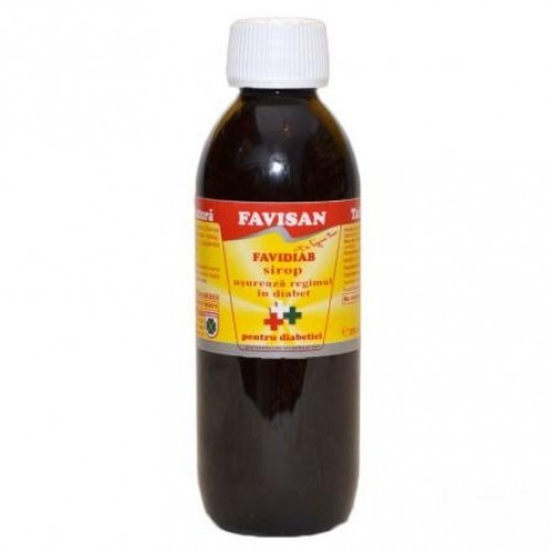 Favidiab Sirop 250ml Favisan vitamix.ro imagine noua reduceri 2022