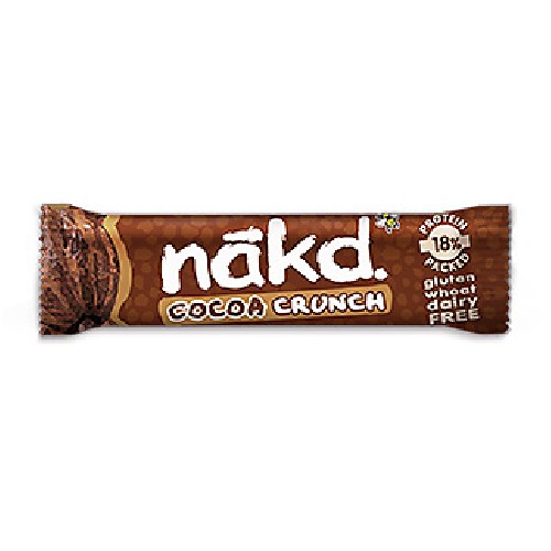 Baton Nakd Raw-Vegan cu Cacao si Proteine (Fara Gluten) 30g imagine produs la reducere