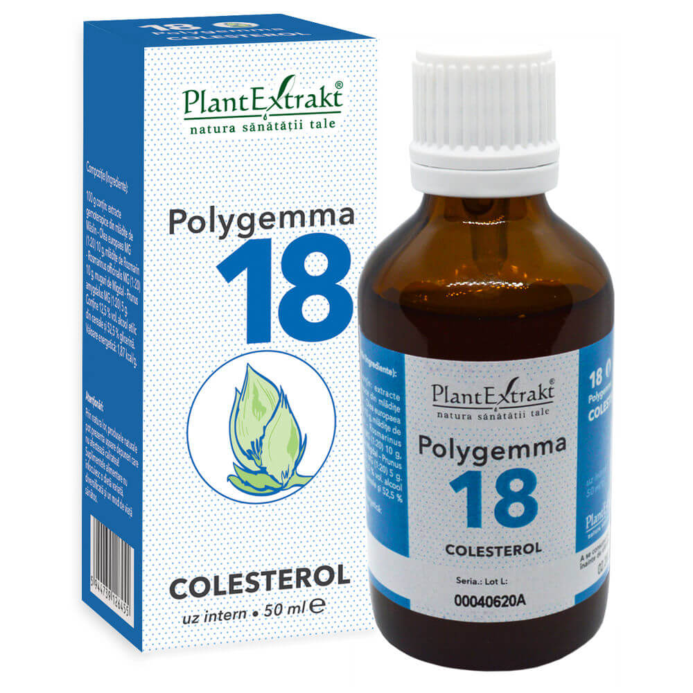Polygemma 18  -Colesterol- 50ml Plantextrakt
