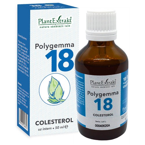Polygemma 18 -Colesterol- 50ml Plantextrakt vitamix.ro imagine noua reduceri 2022