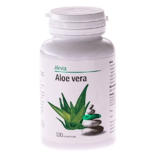 Aloe Vera 100cpr Alevia vitamix poza