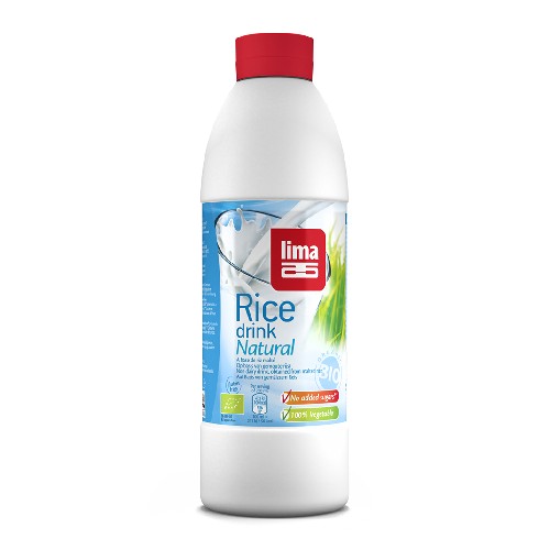 Lapte de Orez Natural Bio 1l Lima imagine produs la reducere