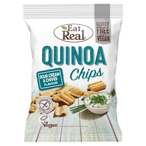 Chips Quinoa Smantana Arpagic Eat Real 30g, Mpline vitamix.ro