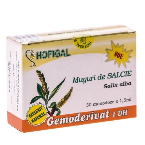 Gemoderivat Muguri de Salcie 30monodoze Hofigal vitamix.ro