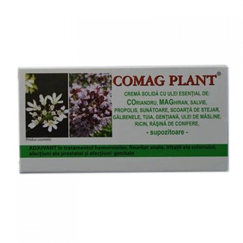 Comag Plant Crema Solida (supozitoare) 10x1,5gr Elzin Plant