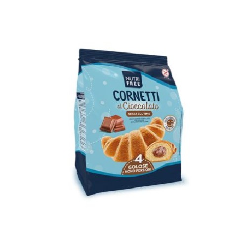 Cornulete Cu Crema De Ciocolata 240g, Nutri Free vitamix.ro