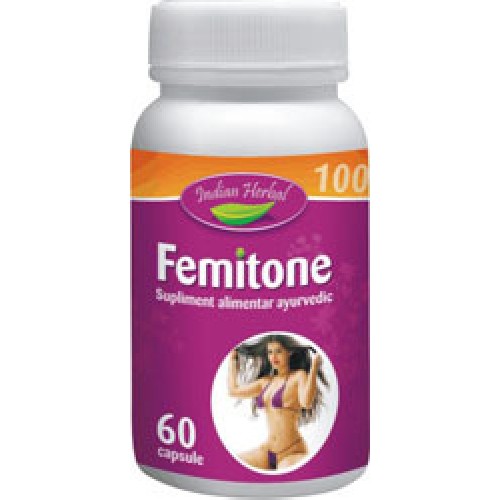 Femitone 60cps Indian Herbal vitamix poza