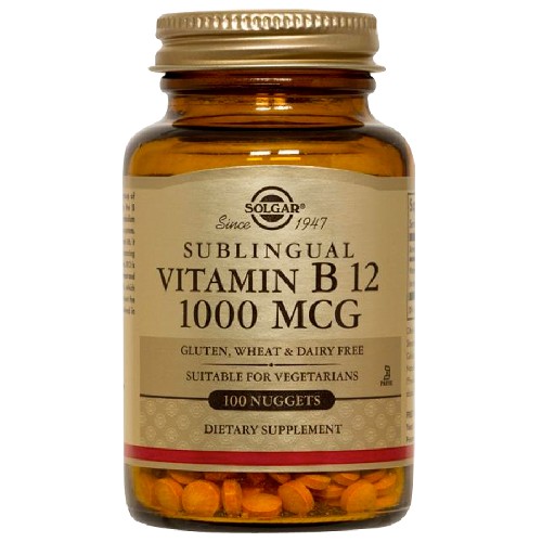 Vitamin B12 1000mcg Solgar 100cpr