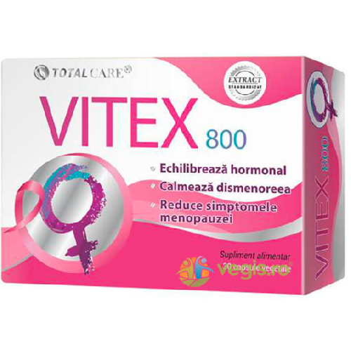 Vitex 800mg, 30cps Vegetale, Cosmo Pharm vitamix.ro