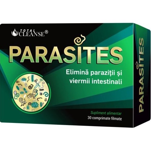 Total Cleanse Parasites, 30cpr, Cosmopharm vitamix.ro