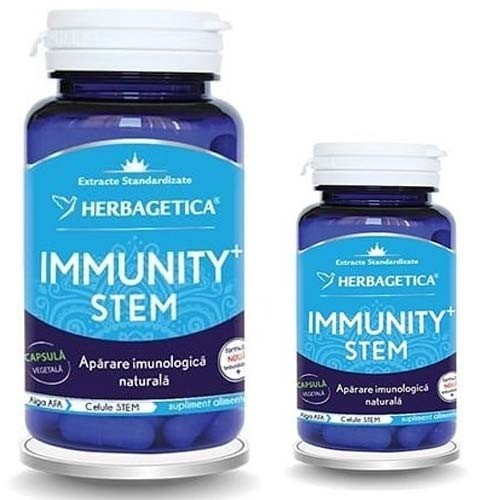 Pachet Immunity Stem 60+10cps Herbagetica imagine produs la reducere