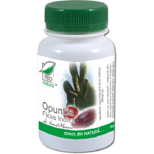 Opuntia Ficus Indica, 60cps, Medica vitamix.ro